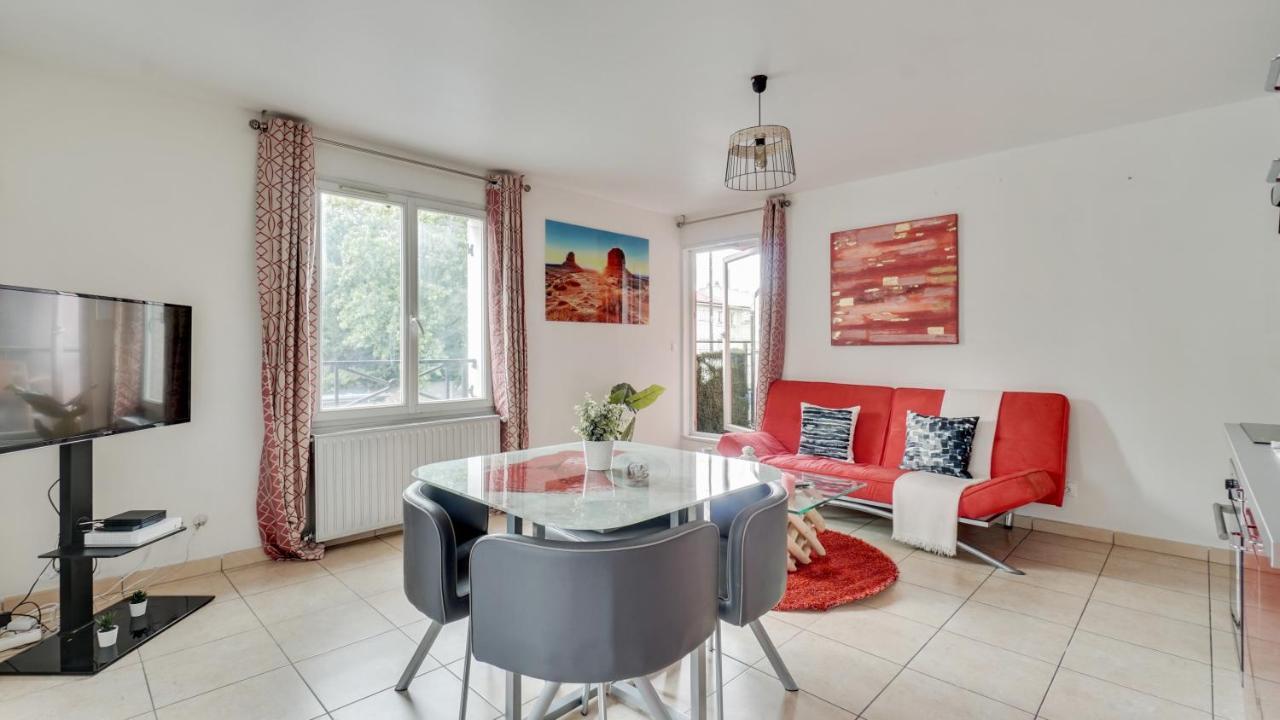 Chic Apart With Parking Near Paris Lejlighed Aubervilliers Eksteriør billede